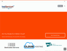 Tablet Screenshot of inetservices.com